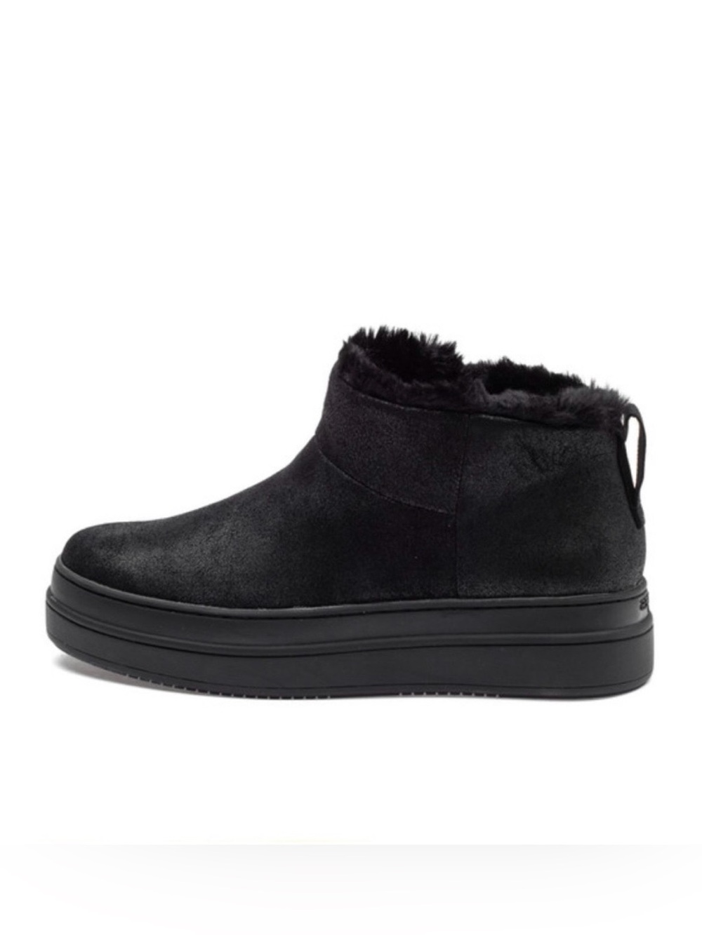 NWT J/SLIDES NIA Black Metallic Brushed Suede - Picture 1 of 12